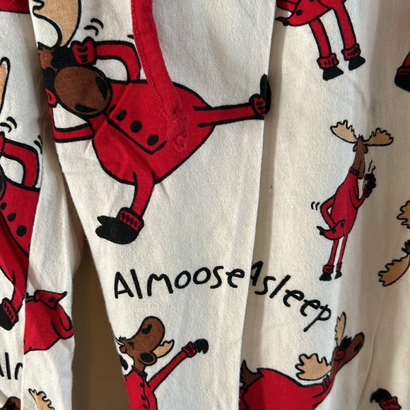 Lazybone Almoose Asleep Pj’s women’s M - Picture 2 of 5